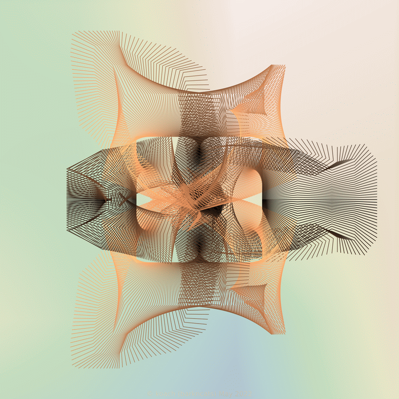 cycling line width image with attempt to improve symmetry