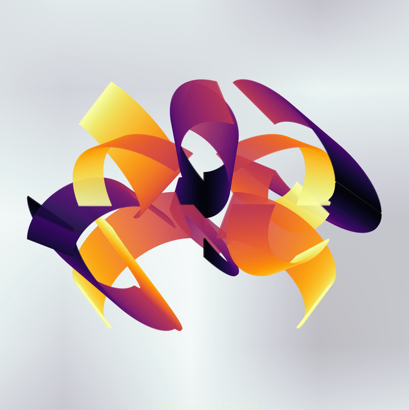 spiro image comparing various attempts at obtaining or removing symmetry