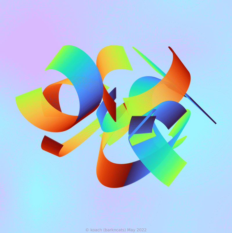 spiro image showing attempt to remove symmetry using different random order for x and y datasets