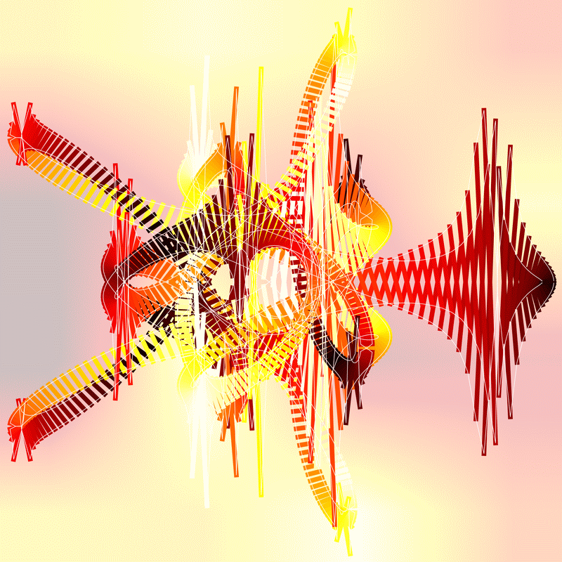 spirograph with simulated cycling line width