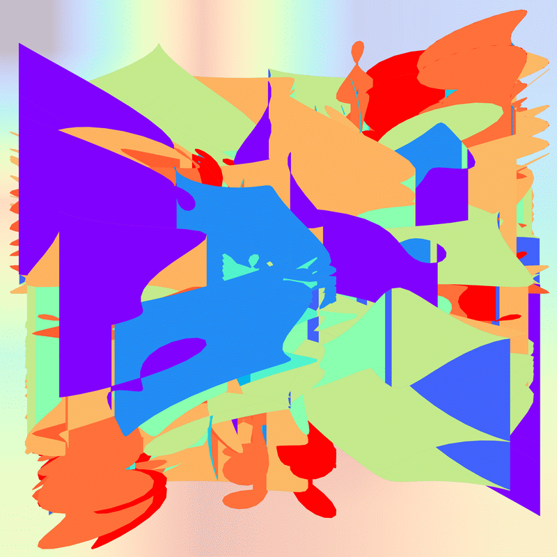 image generated using plot between functionality and affine transforms