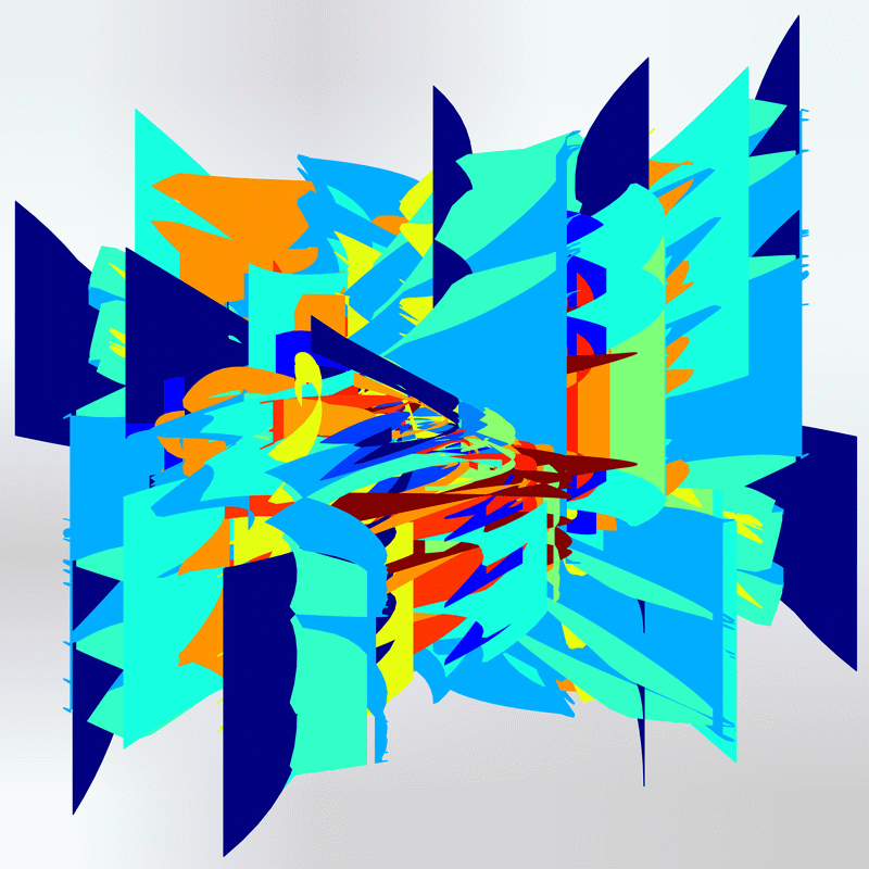image generated using plot between functionality and affine transforms