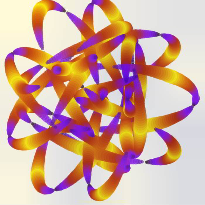 basic spirograpn image with attempt to simulate a cycling line width